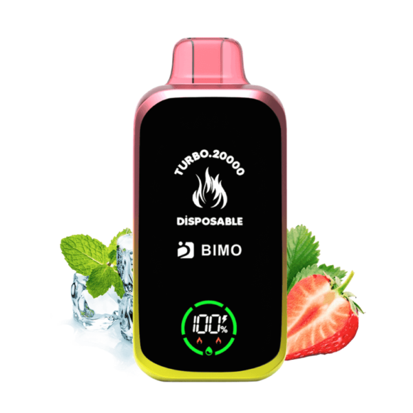 Bimo vape Turbo 20k Puffs Strawberry